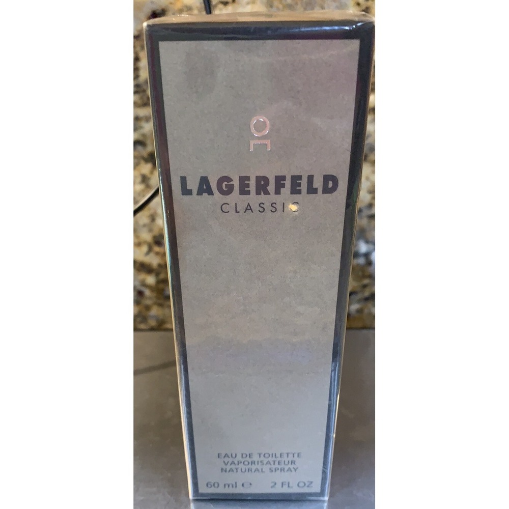 NEW Lagerfeld Eau De Toilette Vaporisateur 2 Fl oz Men's